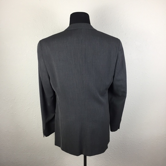 Armani Collezioni Grey Suit Coat - Picture 2 of 6